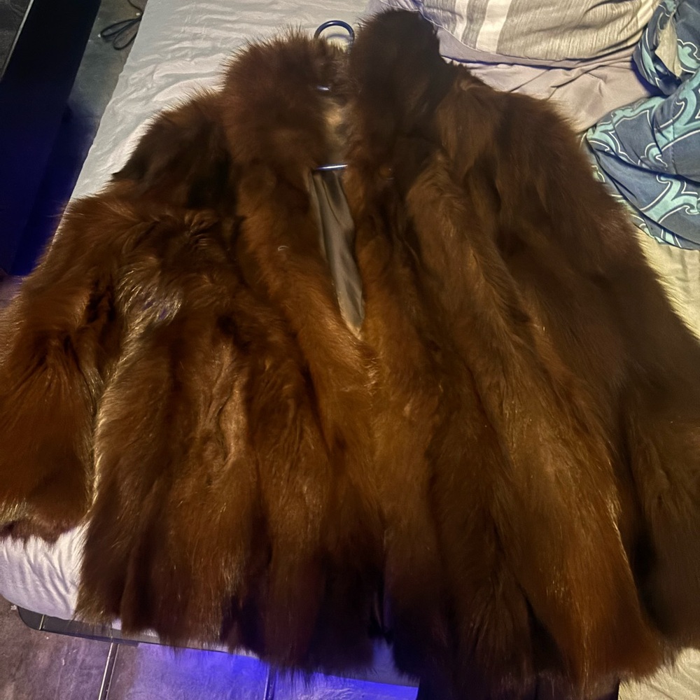 Luxurious Brown fox Coat